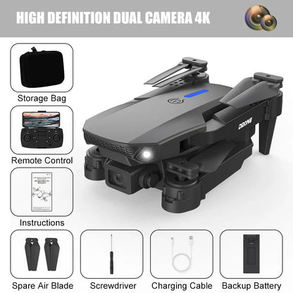 E88/E58 Professional Wide Angle RC Dron HD 4K Camera Mode Foldable Helicopter Aircraft Quadcopter Drone Kid Gift Toys  Rusoft Innovation