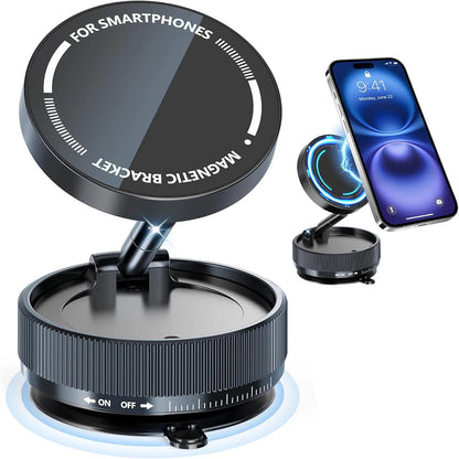 Soporte Magnético para Teléfono con Ventosa Magsafe – Ajustable 360° y Plegable  Rusoft Innovation