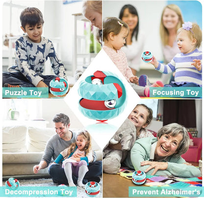 Juguete Anti Estrés Orbit Ball – Cubo Sensorial Creativo para Niños con Autismo  Rusoft Innovation