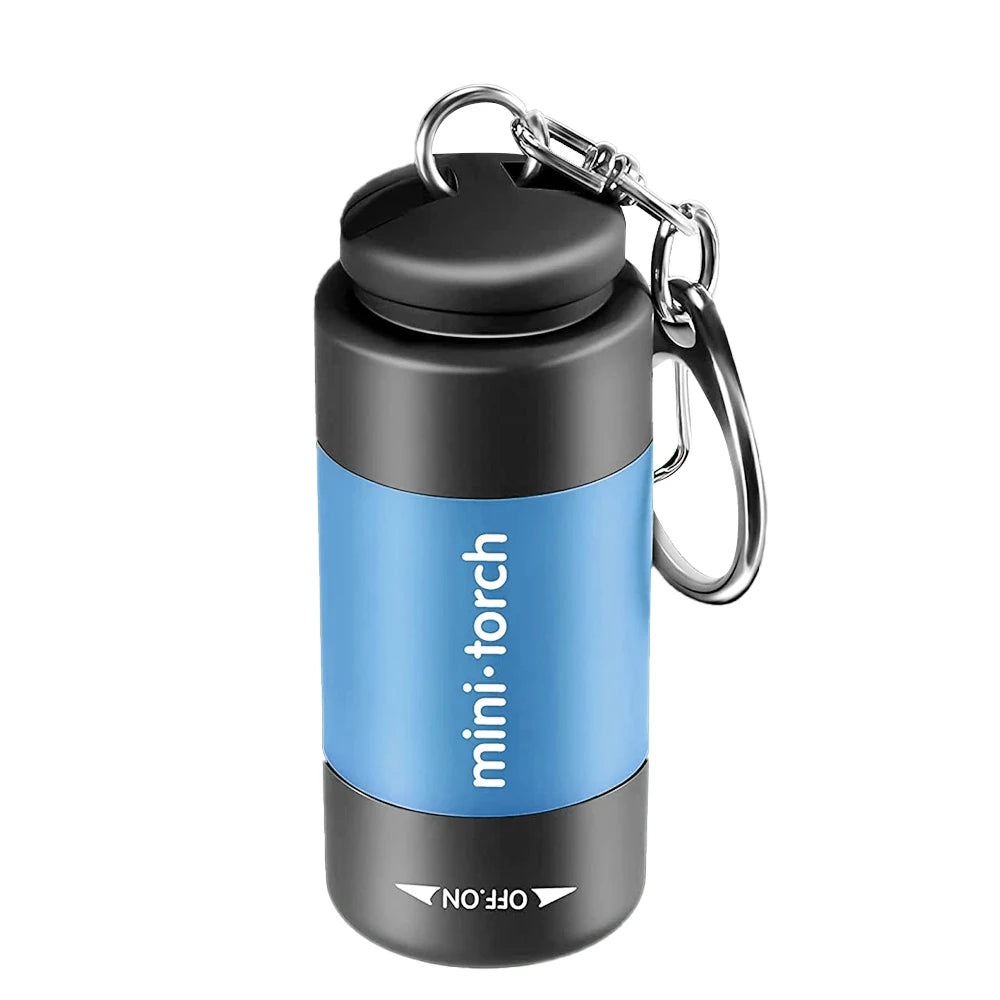 Mini Linterna LED Recargable USB – Llavero Impermeable para Camping y Exterior  Rusoft Innovation