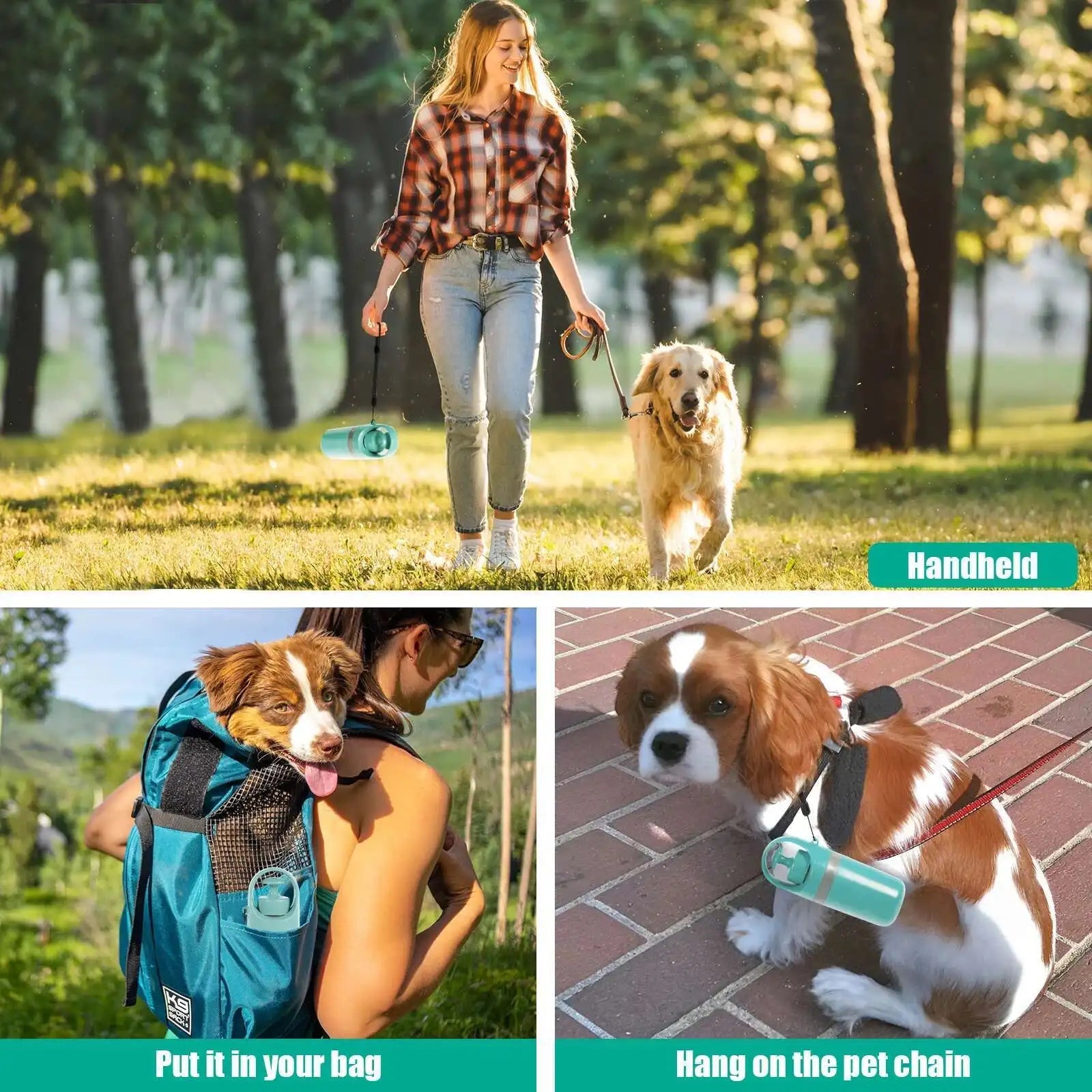 Recogedor Portátil de Excrementos para Perros – Con Bolsas Incorporadas, Diseño Higiénico y Sin Contacto  Rusoft Innovation