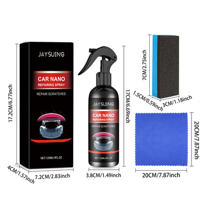 Car Ceramic Coating Spray Kit - Auto Paint Polishing, Scratch Remover, Waterproof Protective Coating  Rusoft Innovation