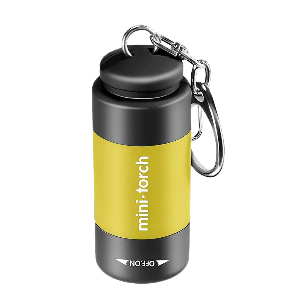 Mini Linterna LED Recargable USB – Llavero Impermeable para Camping y Exterior  Rusoft Innovation
