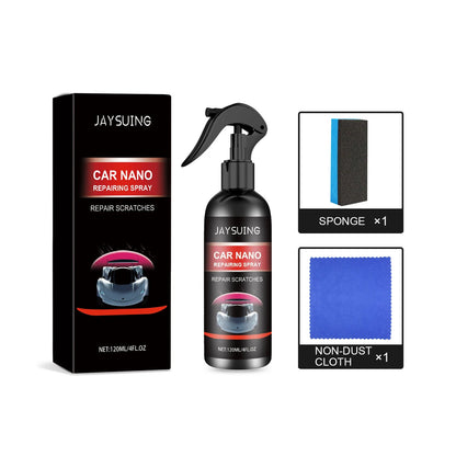 Car Ceramic Coating Spray Kit - Auto Paint Polishing, Scratch Remover, Waterproof Protective Coating  Rusoft Innovation