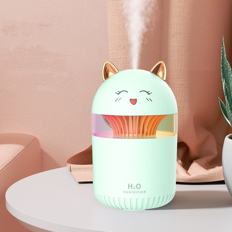 Cute Pet Humidifier Small Desktop Household Silent Replenishing Night Light Rusoft Innovation