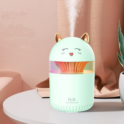 Cute Pet Humidifier Small Desktop Household Silent Replenishing Night Light Rusoft Innovation