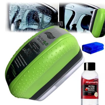 In Stock Car Glass Oil Film Wipe Away Strong Decontamination Clean Front Windshield Side Window Rearview Mirror Coating Agent Cleaning Brush Rusoft Innovation