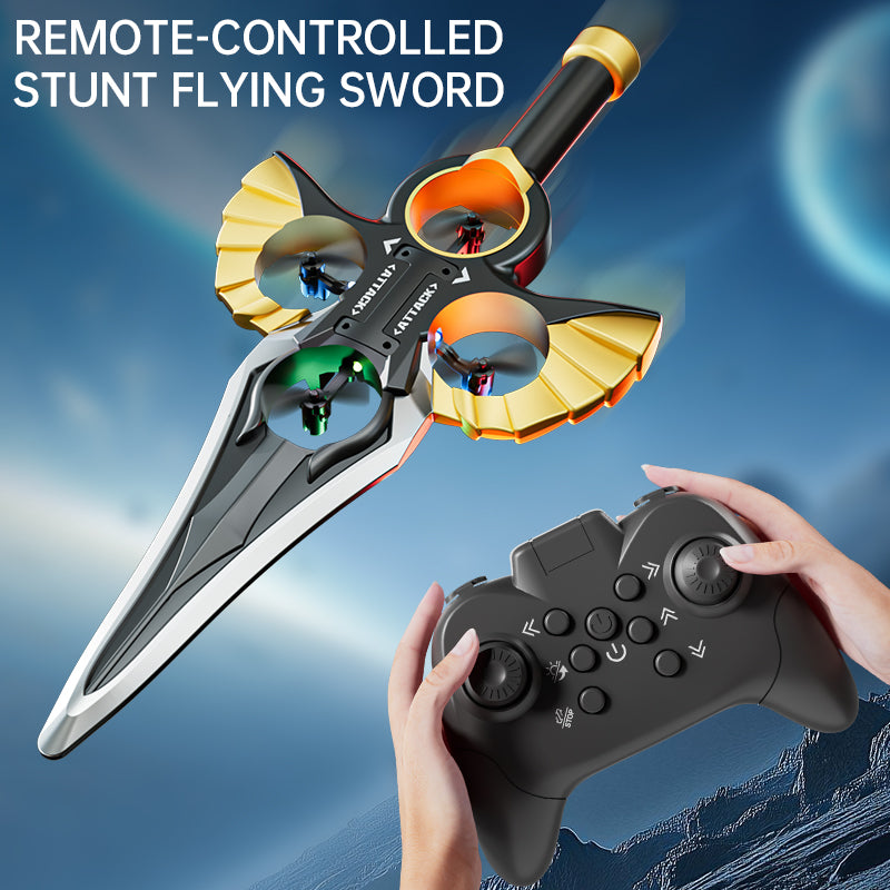 Drone Sword-flying Gesture Remote Control Flying Sword, Children's Gesture-sensing Aircraft, Toy For Boys, Entertainment, Birthday Gift Rusoft Innovation