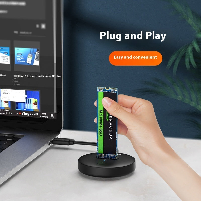 Disco Duro Externo Negro – Lectura/Escritura Rápida, Seguro y Portátil Rusoft Innovation