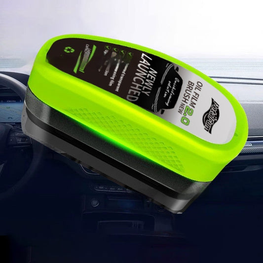 In Stock Car Glass Oil Film Wipe Away Strong Decontamination Clean Front Windshield Side Window Rearview Mirror Coating Agent Cleaning Brush Rusoft Innovation