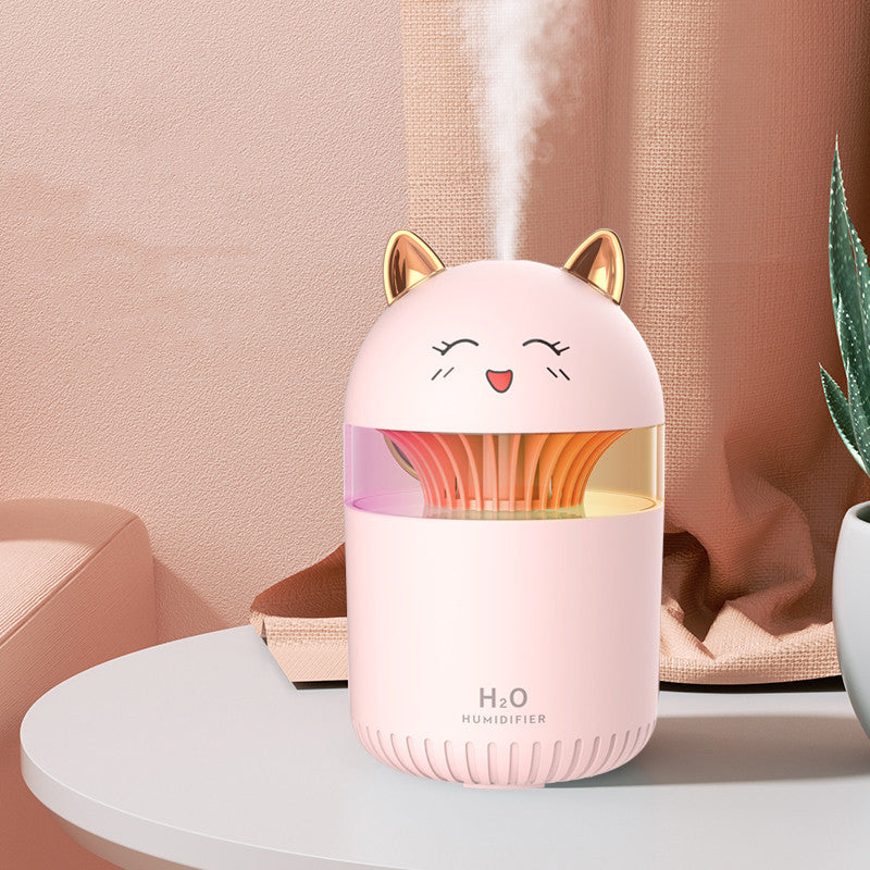 Cute Pet Humidifier Small Desktop Household Silent Replenishing Night Light Rusoft Innovation