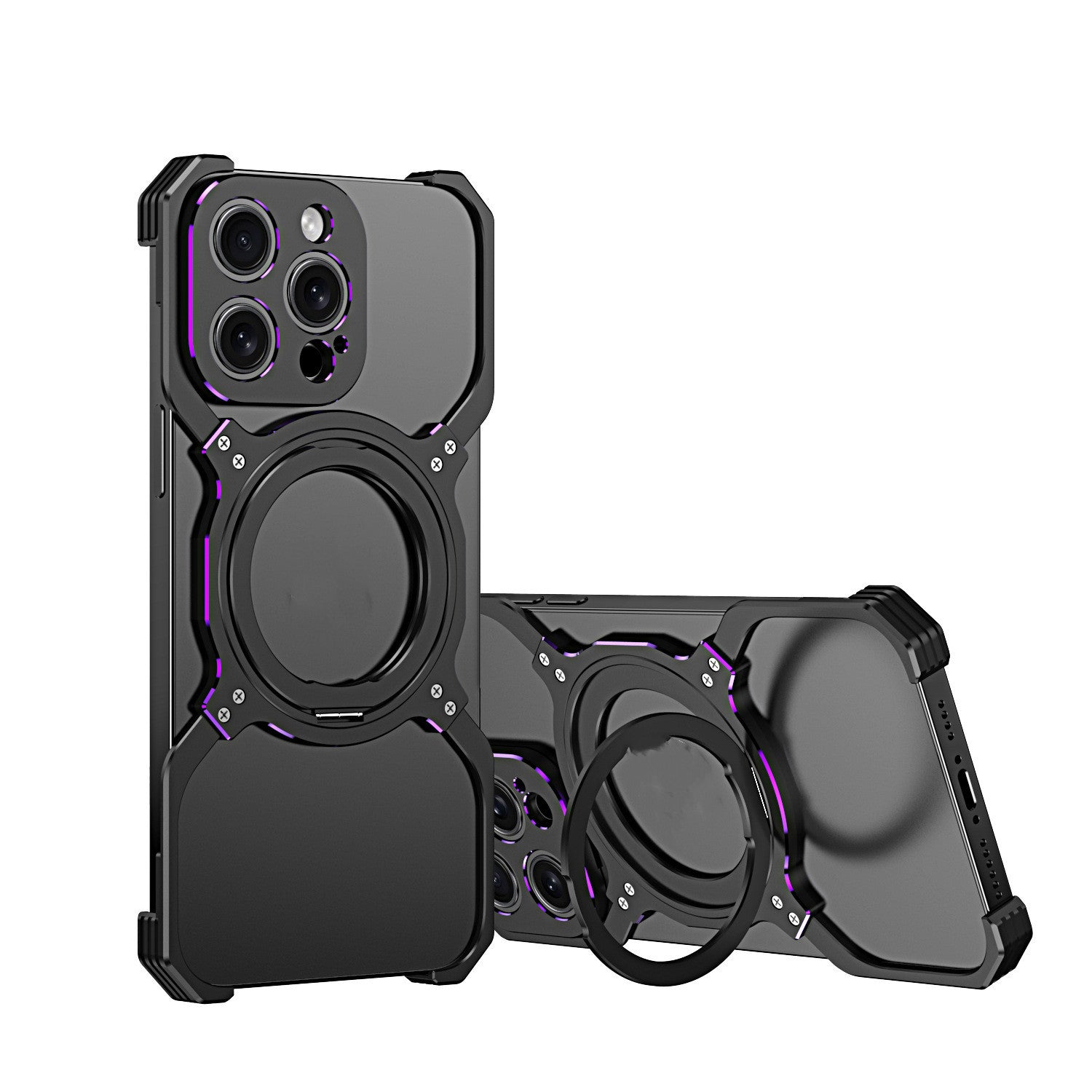 Funda Metálica Anti Caídas para Iphone – Disipación de Calor, Protección Total Rusoft Innovation