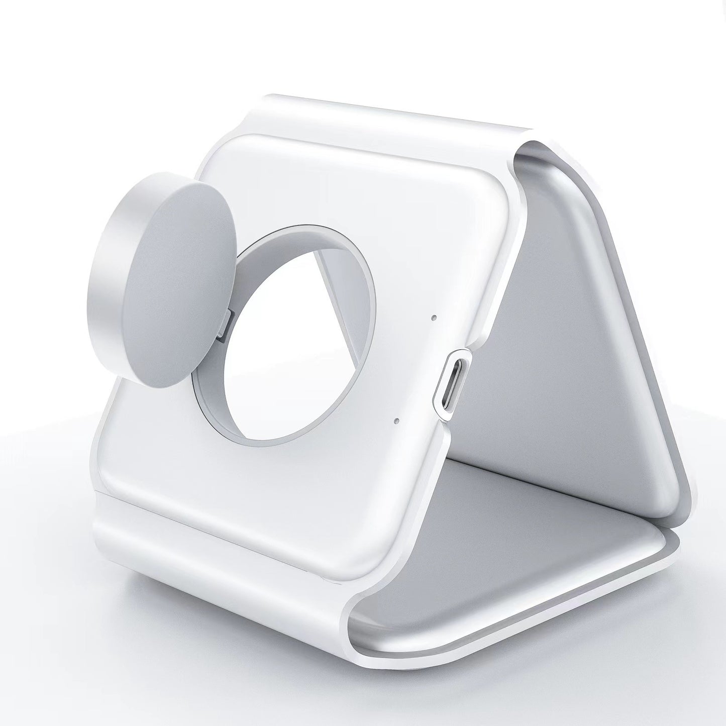 Soporte Móvil 3 en 1 con Carga Inalámbrica Magnética – Plegable y Multifuncional