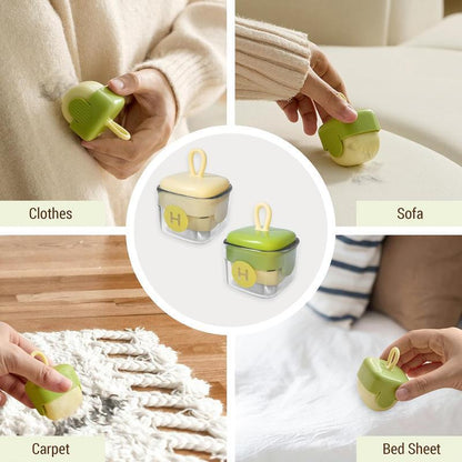 Buy One Get One Free Mini Reusable Washable Hair Remover Strong Sticky Hair Sticking Clothing Pet Furniture Cleaning Durable Plastic Material Small And Easy To Operate Rusoft Innovation
