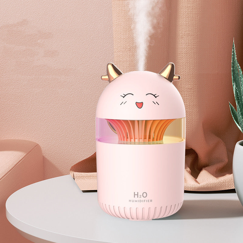 Cute Pet Humidifier Small Desktop Household Silent Replenishing Night Light Rusoft Innovation