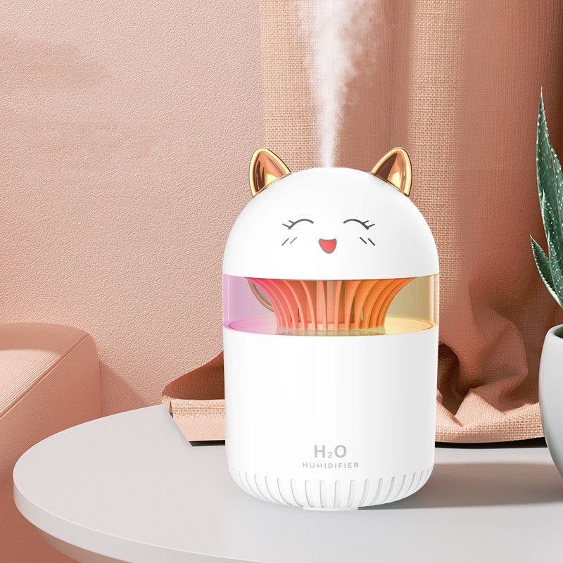 Cute Pet Humidifier Small Desktop Household Silent Replenishing Night Light Rusoft Innovation