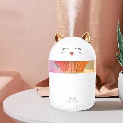Cute Pet Humidifier Small Desktop Household Silent Replenishing Night Light Rusoft Innovation