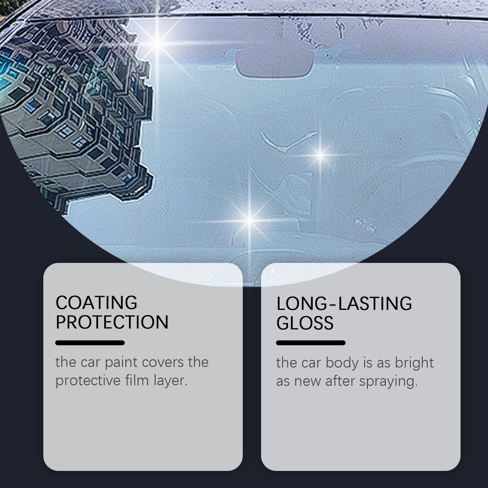Spray Cerámico 3 en 1 para Coche – Limpieza, Brillo y Protección al Instante Rusoft Innovation