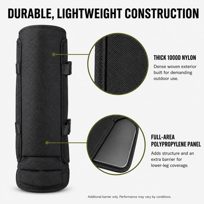 Waterproof Thickened Leg Guards for Landscaping, Hunting & Outdoor Protection  RUSOFT Innovation