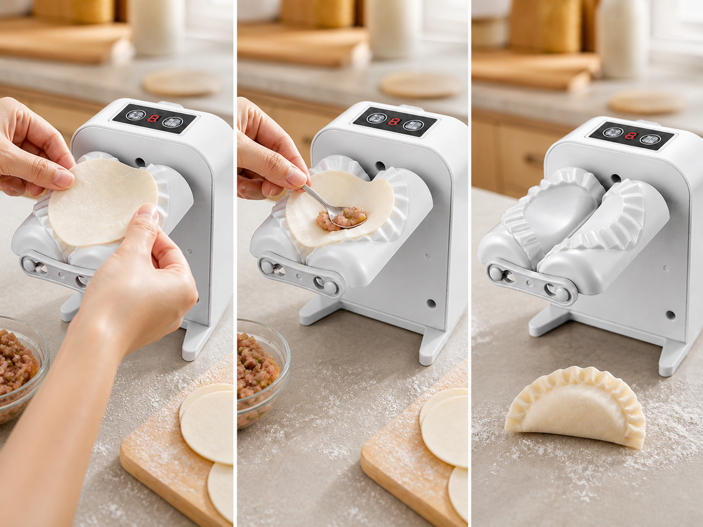 Fill, Place and Let the Maker Do the Folding