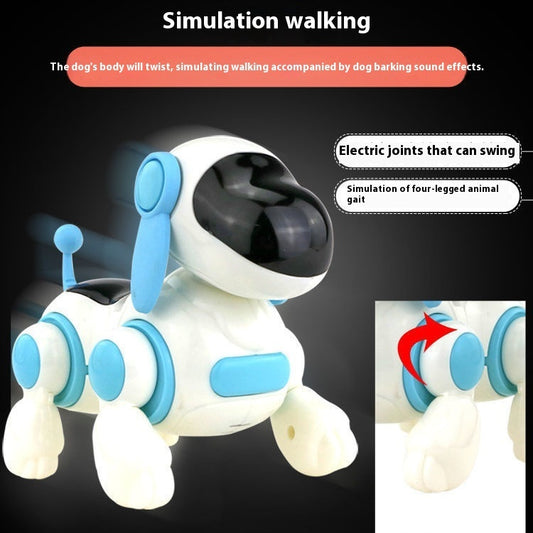 Children's Educational Crawling Simulation Electric Walking Music Dog Toy Rusoft Innovation