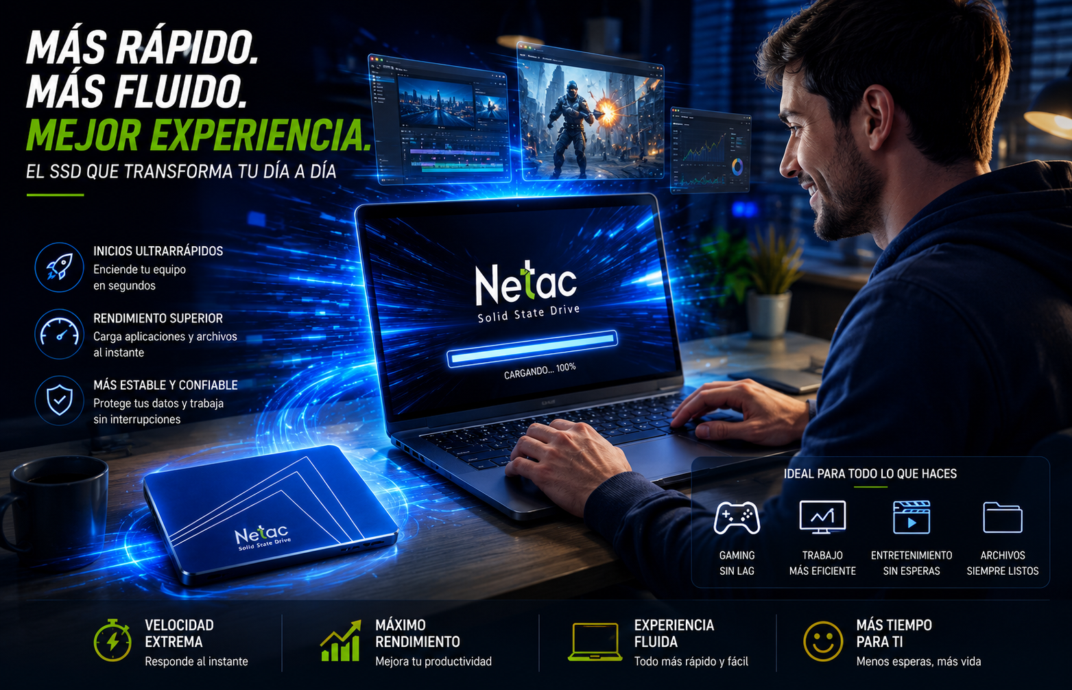 Convierte una PC Lenta en una Máquina Rápida